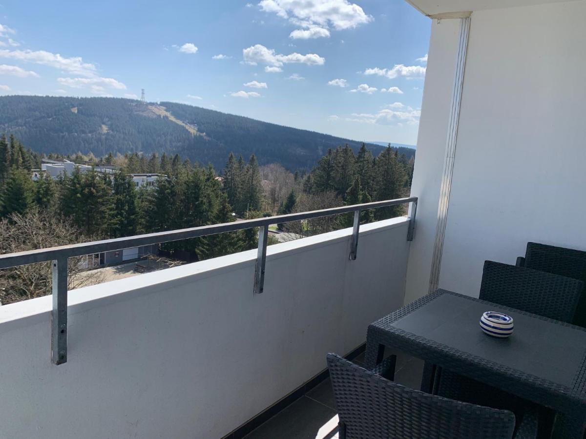 Ferienwohnung Traumausblick Hahnenklee Goslar Esterno foto