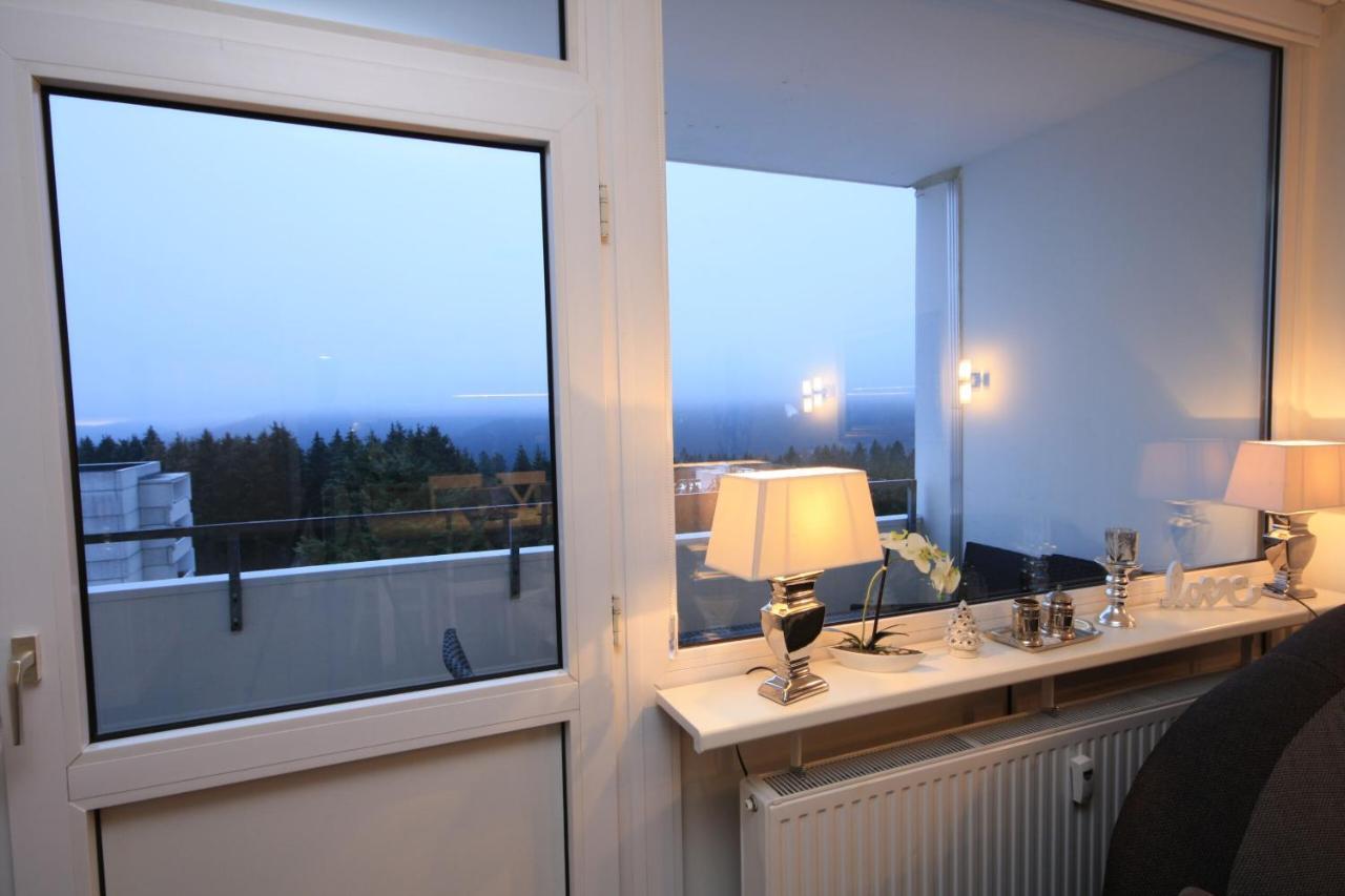 Ferienwohnung Traumausblick Hahnenklee Goslar Esterno foto